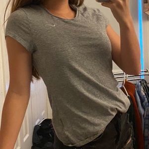grey nike shirt